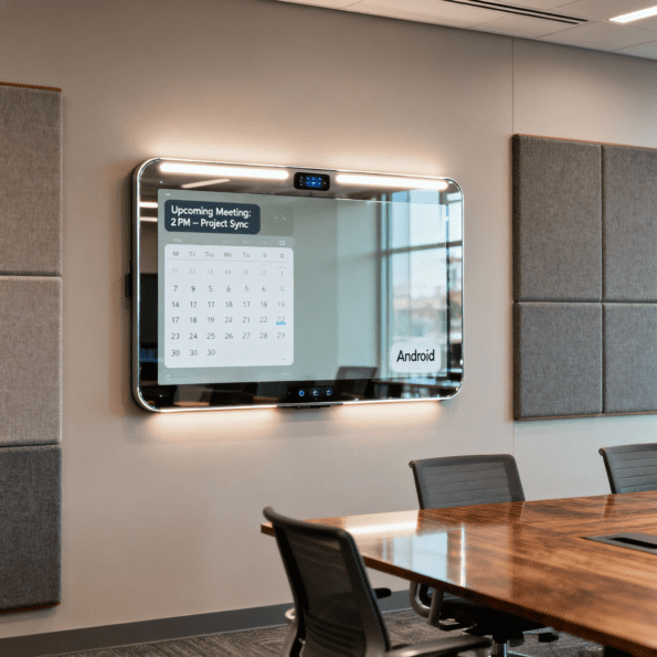 Android Smart LED Mirrors for Modern Meeting Rooms